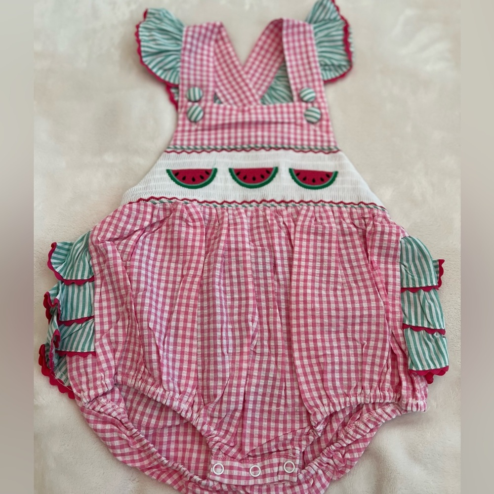 Watermelon smock bubble
